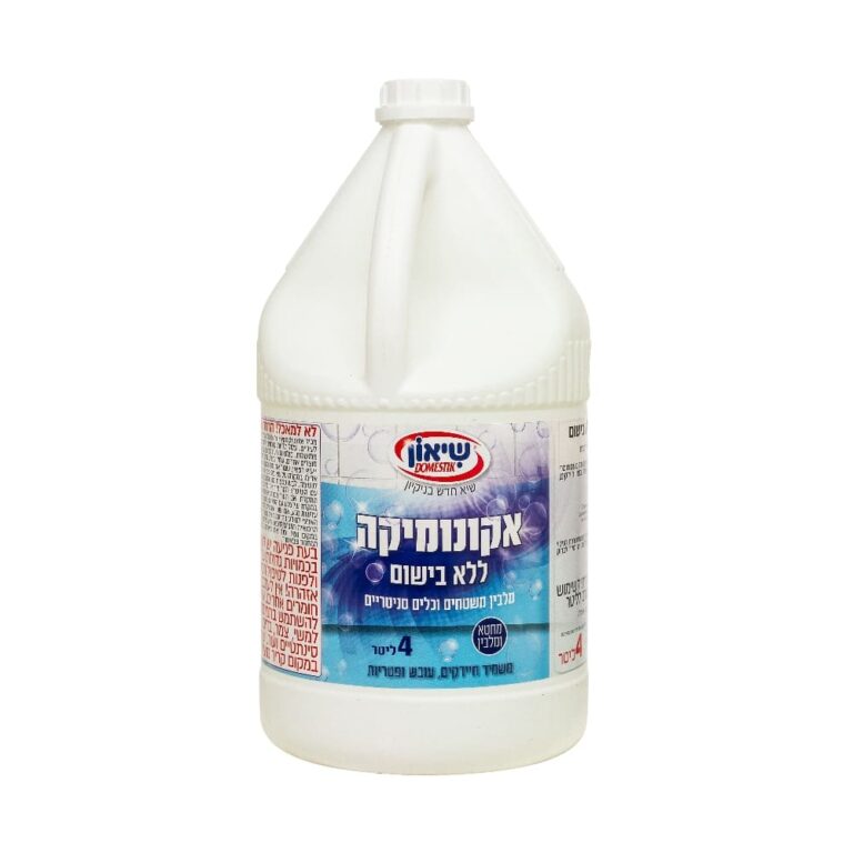 אקונומיקה לובן 4 ליטר 3% שיאון