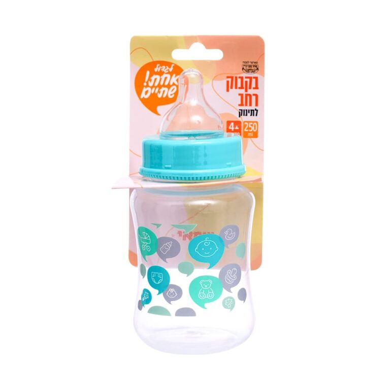 בקבוק רחב לתינוק 230ml ר.שמאי